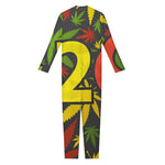 Rasta 420 Print Jumpsuit