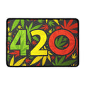 Rasta 420 Print Kitchen Mat