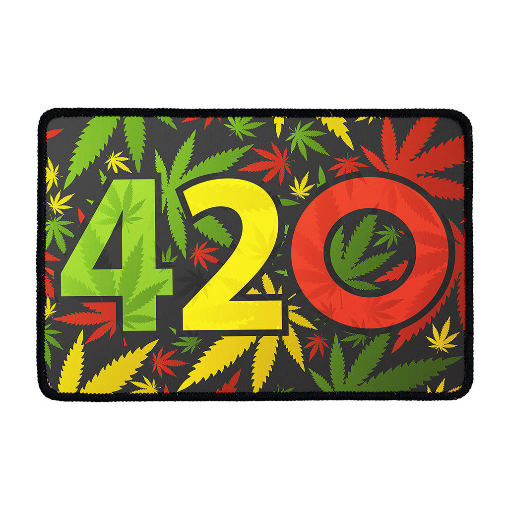 Rasta 420 Print Kitchen Mat