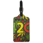 Rasta 420 Print Luggage Tag