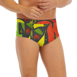 Rasta 420 Print Men's Briefs