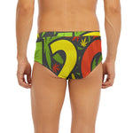 Rasta 420 Print Men's Briefs