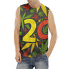 Rasta 420 Print Men's Fitness Tank Top