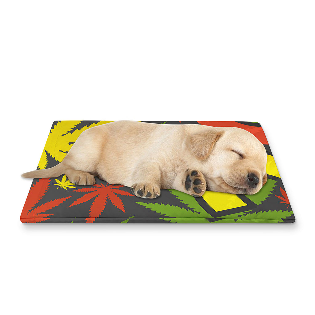 Rasta 420 Print Pet Cooling Mat Cover