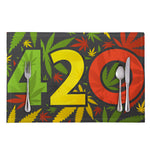 Rasta 420 Print Placemat