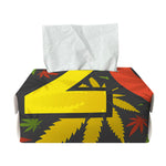 Rasta 420 Print Rectangle Tissue Box Cover