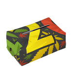 Rasta 420 Print Rectangle Tissue Box Cover