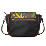 Rasta 420 Print Saddle Bag