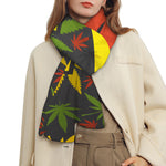Rasta 420 Print Scarf