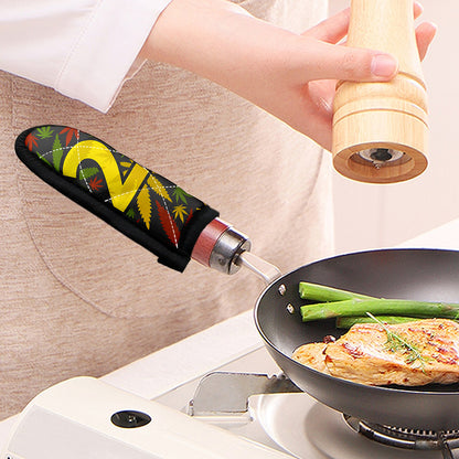 Rasta 420 Print Skillet Handle Cover