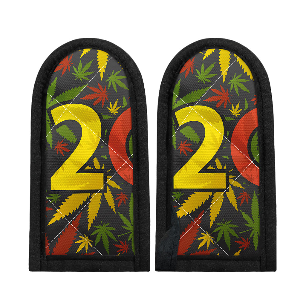 Rasta 420 Print Skillet Handle Cover