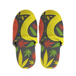 Rasta 420 Print Slippers