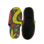 Rasta 420 Print Slippers