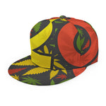 Rasta 420 Print Snapback Cap