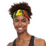 Rasta 420 Print Sports Headband