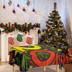 Rasta 420 Print Tablecloth