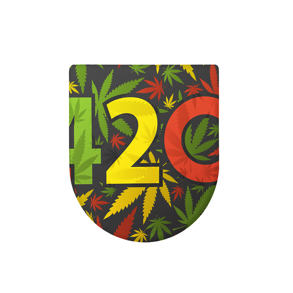 Rasta 420 Print Toilet Lid Cover