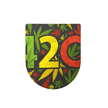 Rasta 420 Print Toilet Lid Cover