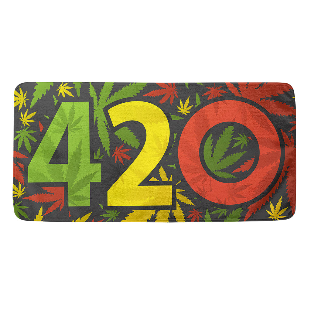 Rasta 420 Print Towel
