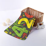 Rasta 420 Print Towel