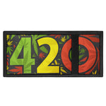 Rasta 420 Print Trifold Wallet