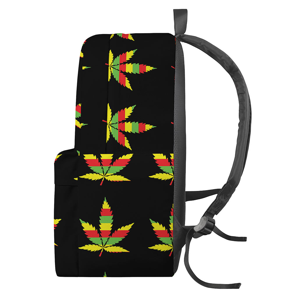 Rasta Flag Pattern Print Backpack