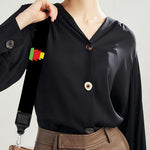 Rasta Flag Pattern Print Bag Strap