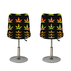 Rasta Flag Pattern Print Bar Stool Covers