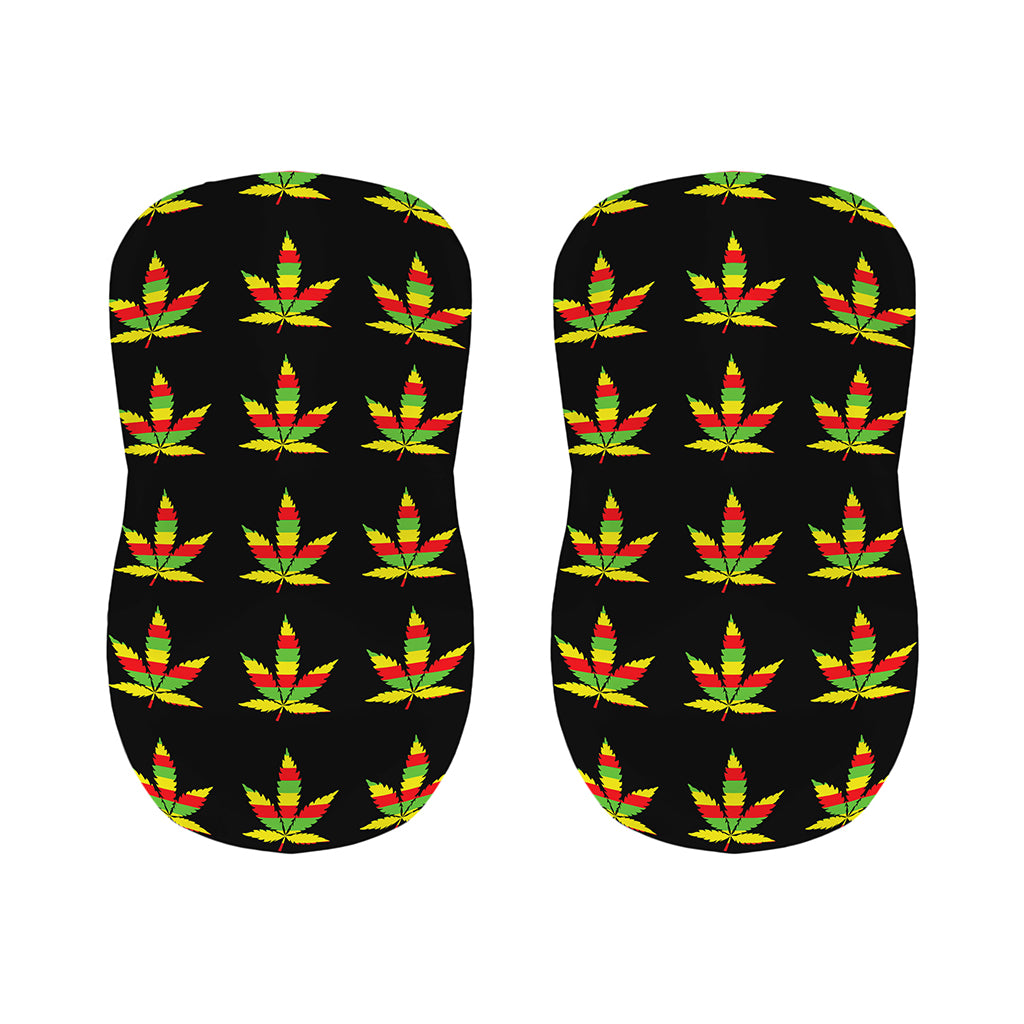 Rasta Flag Pattern Print Bar Stool Covers