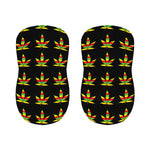 Rasta Flag Pattern Print Bar Stool Covers