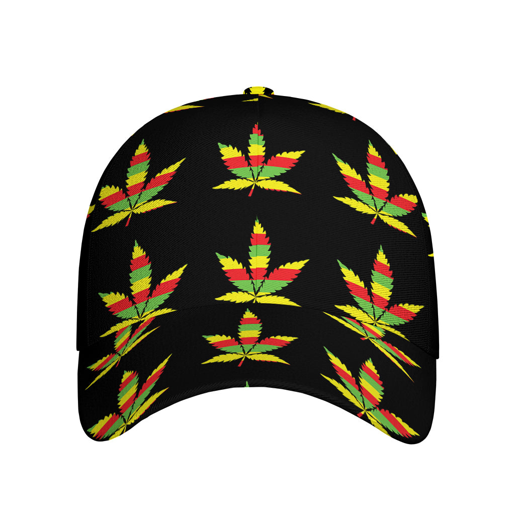 Rasta Flag Pattern Print Baseball Cap