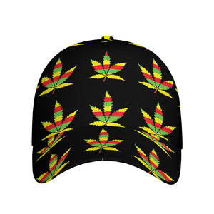 Rasta Flag Pattern Print Baseball Cap