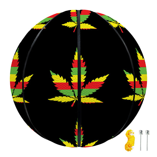 Rasta Flag Pattern Print Basketball