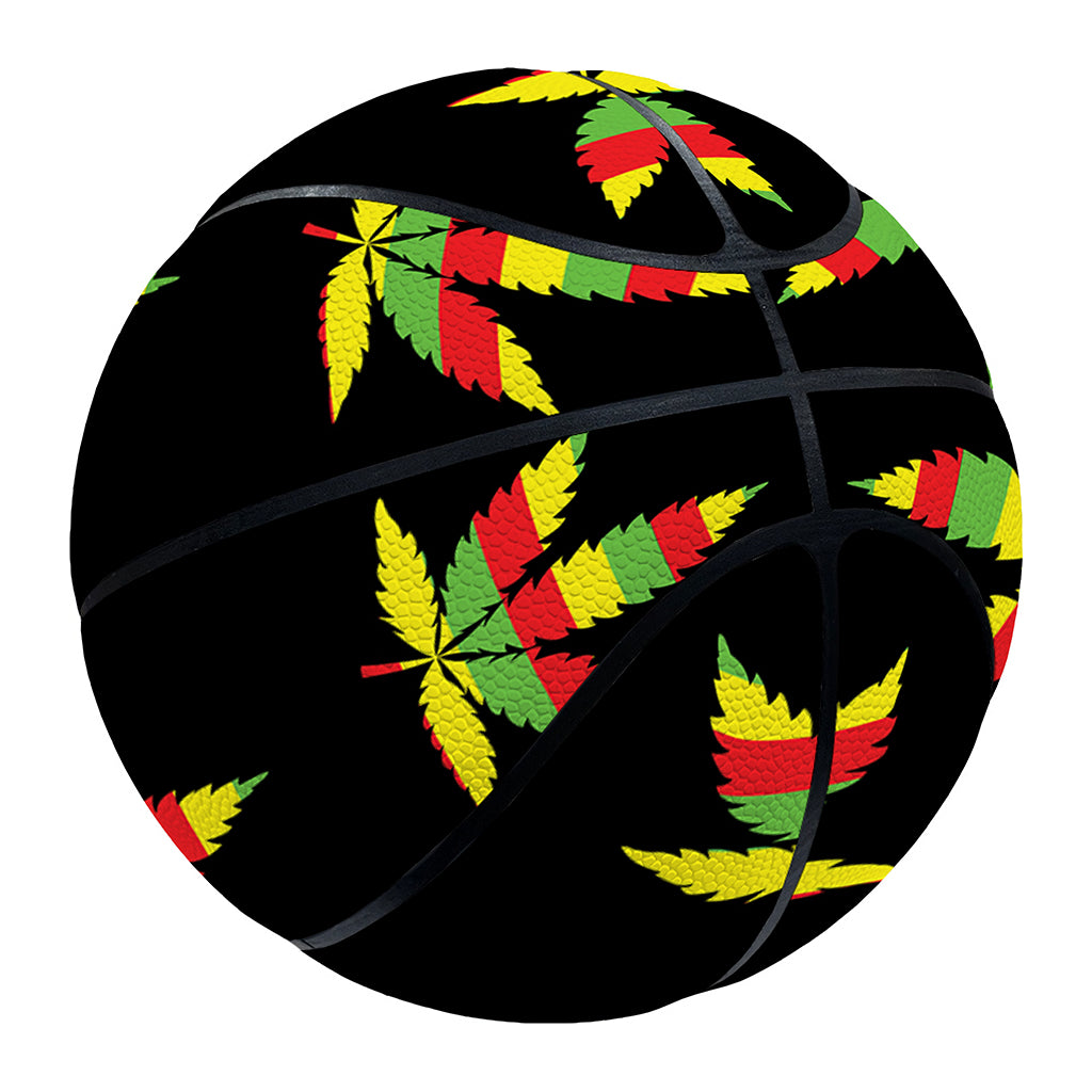Rasta Flag Pattern Print Basketball