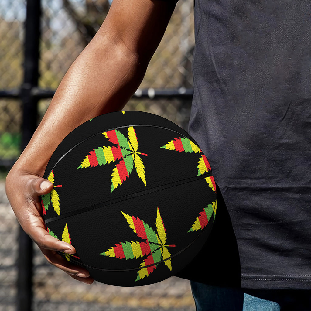 Rasta Flag Pattern Print Basketball
