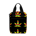 Rasta Flag Pattern Print Bible Tote Bag