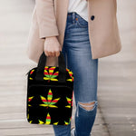 Rasta Flag Pattern Print Bible Tote Bag