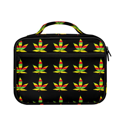 Rasta Flag Pattern Print Briefcase Bible Bag