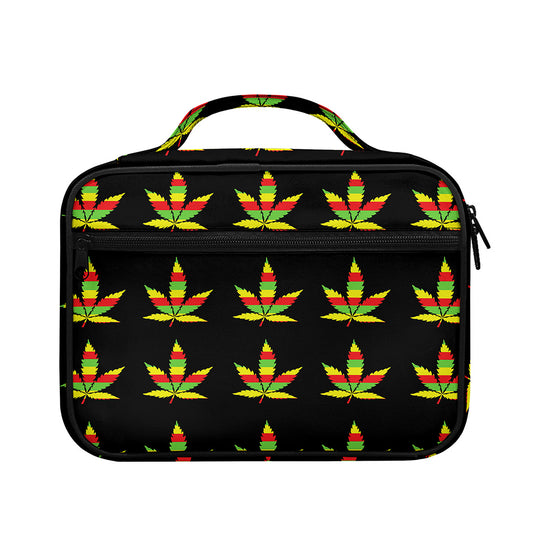 Rasta Flag Pattern Print Briefcase Bible Bag