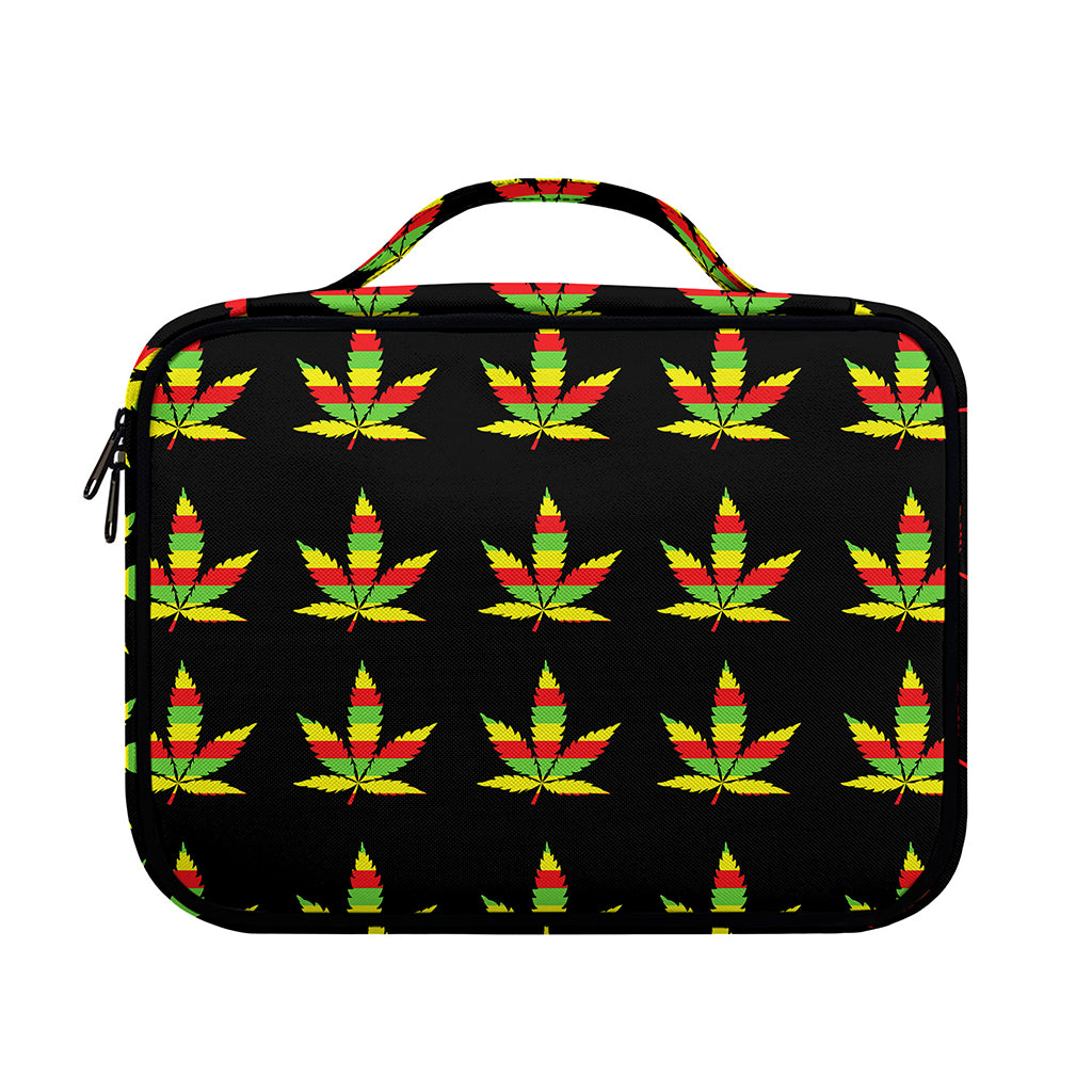Rasta Flag Pattern Print Briefcase Bible Bag