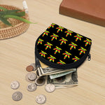 Rasta Flag Pattern Print Coin Purse