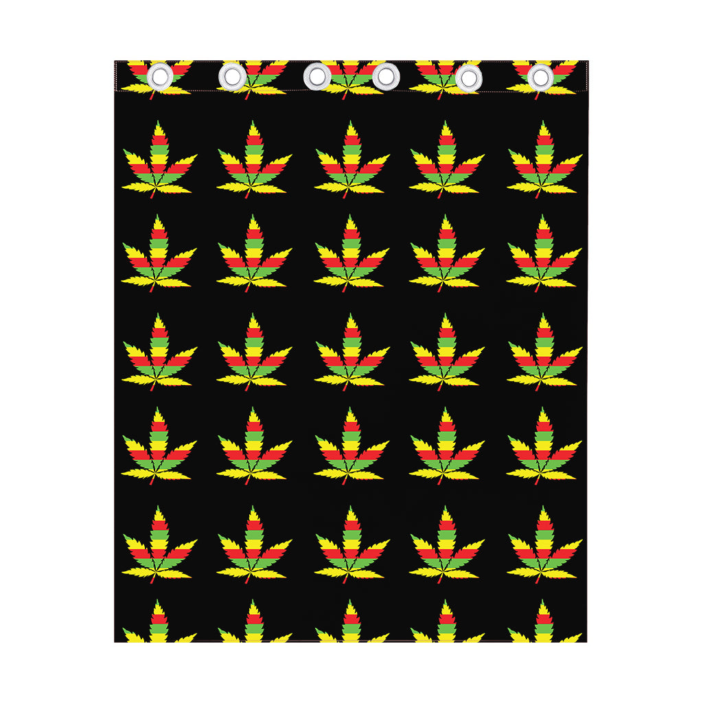 Rasta Flag Pattern Print Curtain