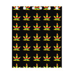 Rasta Flag Pattern Print Curtain