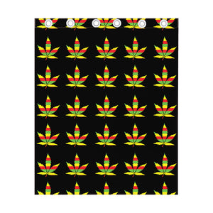 Rasta Flag Pattern Print Curtain