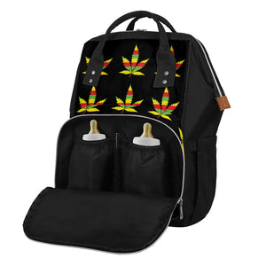 Rasta Flag Pattern Print Diaper Bag