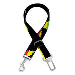 Rasta Flag Pattern Print Dog Seat Belt