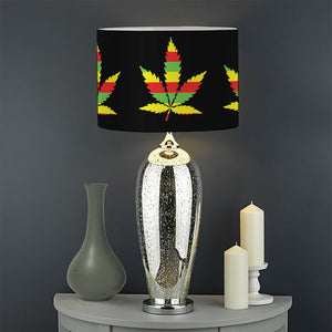 Rasta Flag Pattern Print Drum Lamp Shade