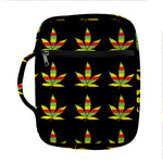 Rasta Flag Pattern Print Front Pocket Bible Bag