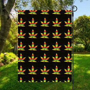 Rasta Flag Pattern Print Garden Flag