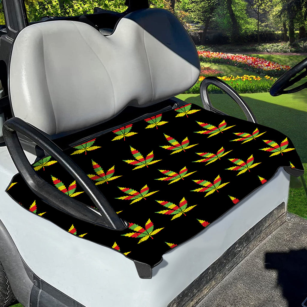 Rasta Flag Pattern Print Golf Cart Seat Cover